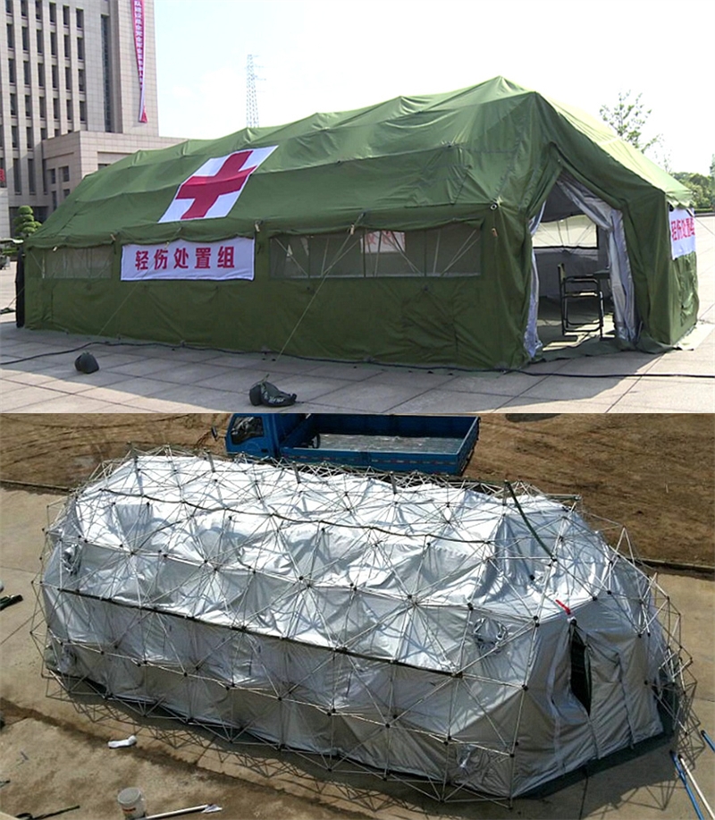 High-quality Camouflage emergency tent materials