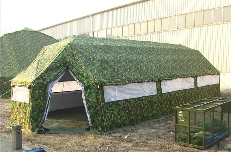 For emergency Camouflage tent