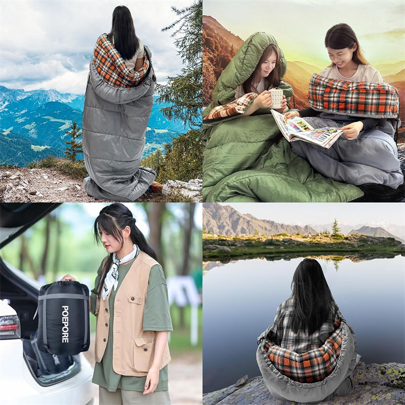 Water-repellent Nylon Emergency Sleeping Bag
