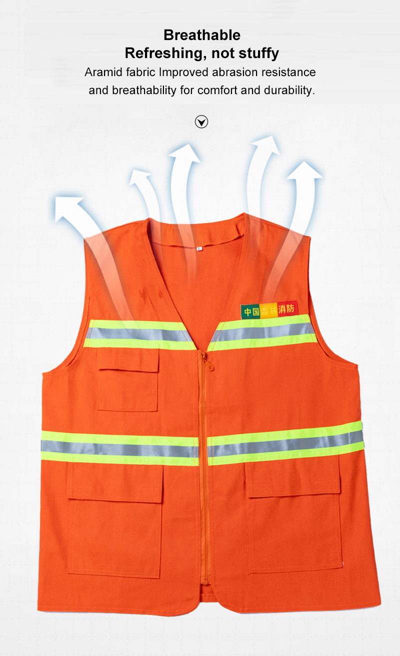 Professional Fire-Resistant Rescue Vest