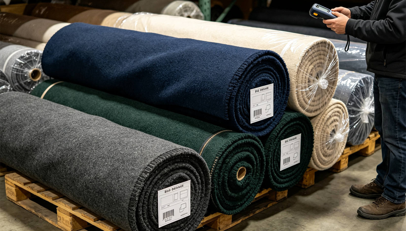 YRF Textile visible blanket fabric and workmanship detail supporting specification, sample and quality review decisions for institutional buyers for the private-label blanket artwork and packaging approval guide section.