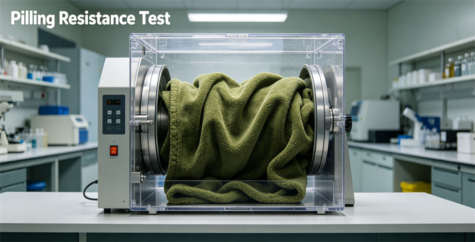 Blanket pilling resistance test for sample acceptance and fabric surface inspection before bulk orders Blanket pilling resistance test for sample acceptance and fabric surface inspection before bulk orders