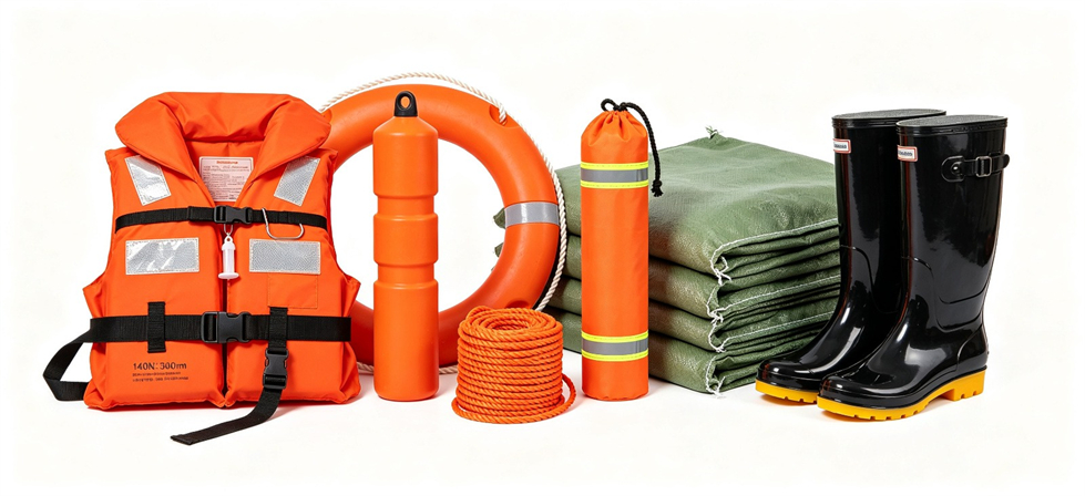Flood Relief Products showing product range overview for government procurement and emergency reserve planning