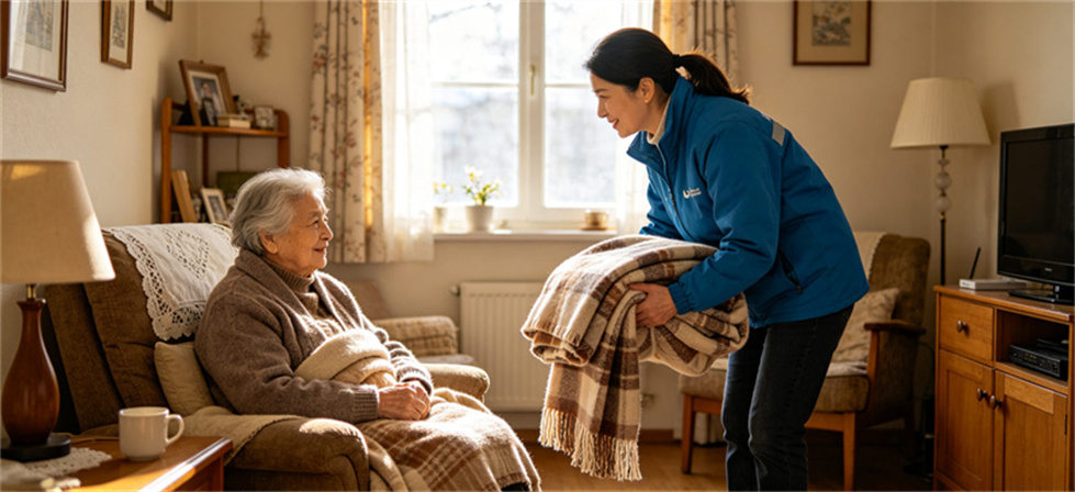 Extreme cold relief blanket elderly care use for final buyer review and winter emergency support planning