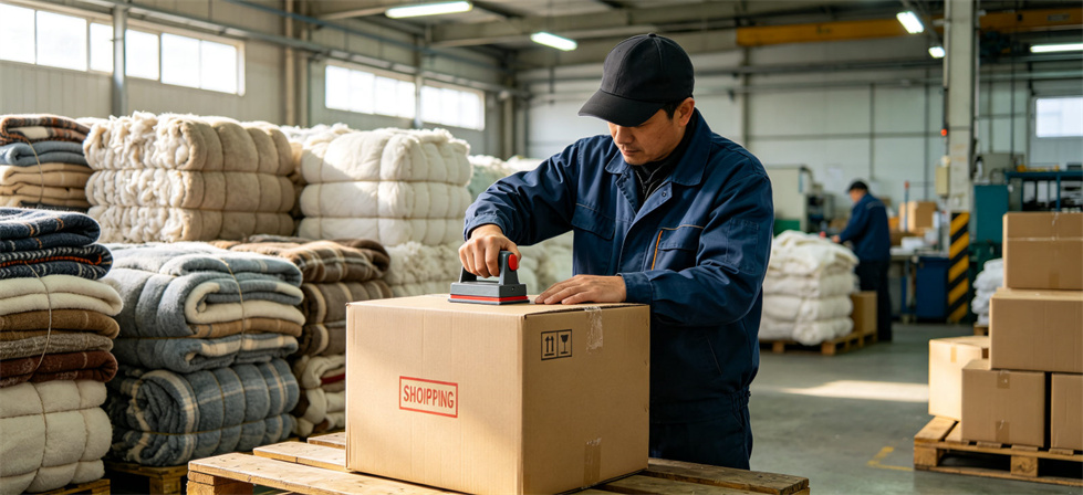 Relief blanket carton and MOQ check for buyer questions on packing quantity and order preparation
