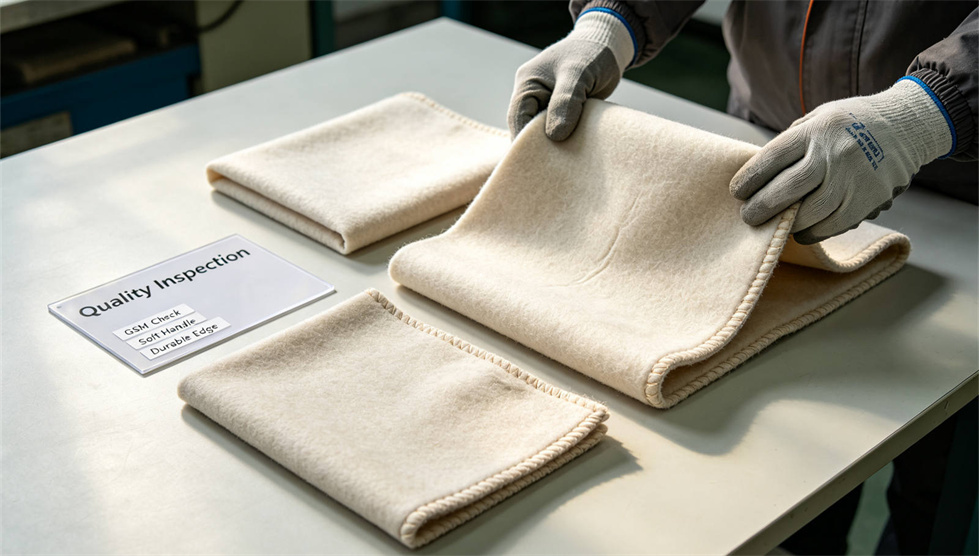 Emergency blanket product detail showing solid color mixed color for institutional procurement review