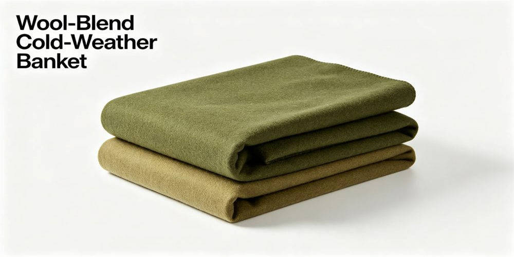 Mid-weight emergency reserve blanket 300 fabric weight polyester fleece for disaster relief