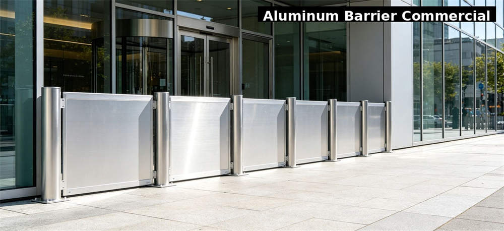 Aluminum barrier commercial for institutional procurement, inspection and supply planning