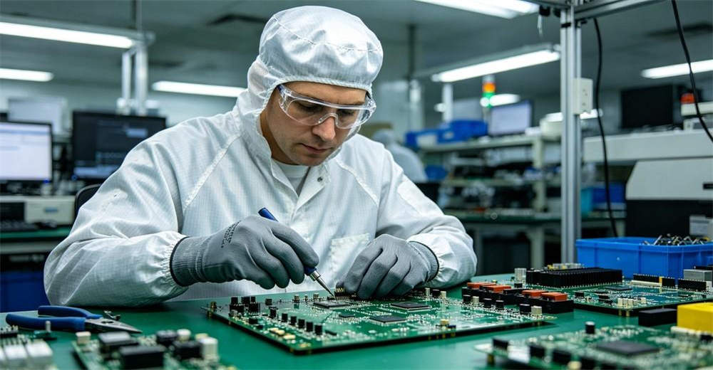Electronics work gloves anti-static precision assembly ESD safety gloves wholesale bulk supplier China