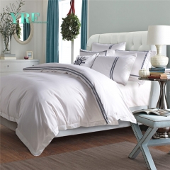 einzelner professioneller Damast Bettbezug