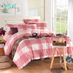 Patchwork komplette Bettwäsche setzt Königin