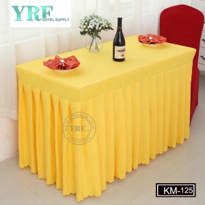 Party Yarn Dyed Table Skirt