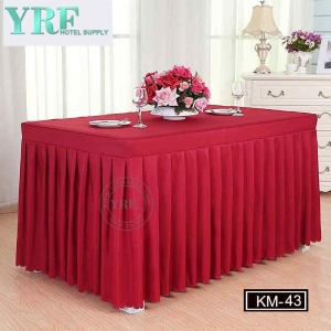 Gold Plastic Table Skirts