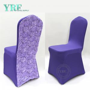 Purple Spandex Chair Covers