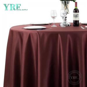 Fabric Round Dobby Hotel Tablecloth