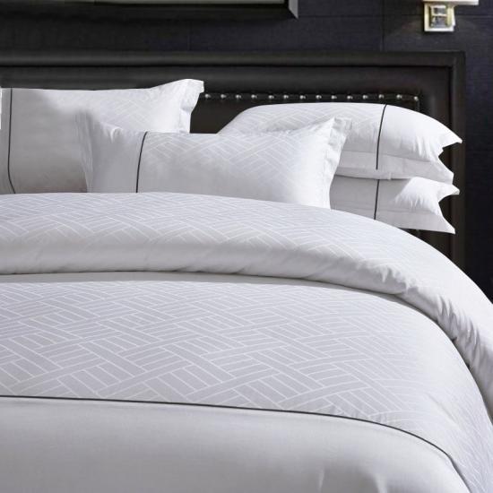 Jacquard Professional Bestickte Soft Luxury 5-Sterne Hotel Collection Bettwäsche-Sets
