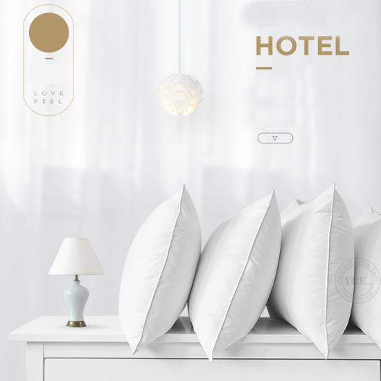 Fabrikgemachtes weißes Luxus-König-chinesisches Lieferanten-Mikrofaser-Hotelkissen