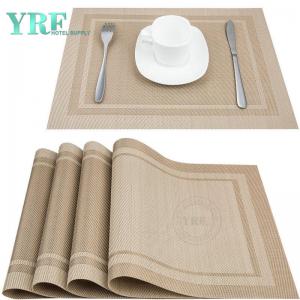 Oblong Dining Beige Table Mats