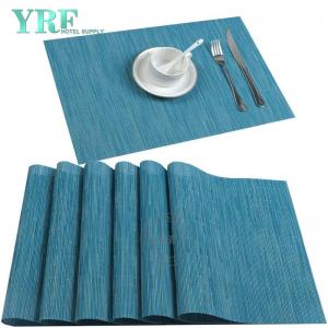 Banque Square Blue Beaded Placemats