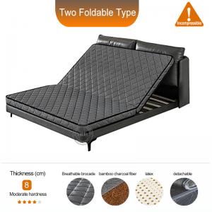 Dark Grey Thick 10CM Foldable Mattress