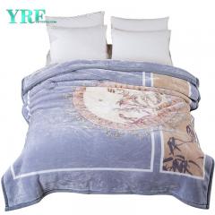 Ultraweiche Raschel-Decke im klassischen Stil