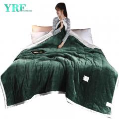 Kingsize-Bett Fleece-Koralle-Decke