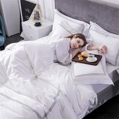 Superweiches Hotel-Spannbettlaken aus langstapeliger Baumwolle mit 1000 TC