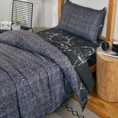 China Grau Entendaunen Kissen,