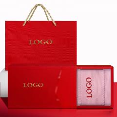 Group Buying Gifts Baumwollhandtuch mit Markenlogo