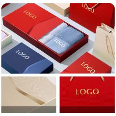 Box Handtuch Kann Logo Anpassen Baumwolle Gesicht Handtuch