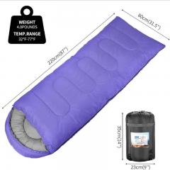 Schlafsack aus trockener Molekularverbindung