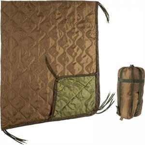 Rain poncho liner reinforced cross wires