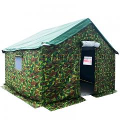 Sanitätszelt in Camouflage für den Notfall