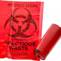 Dreifarbiger Klassifizierungsbeutel für medizinischen Abfall