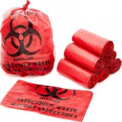 Rote Biohazard-Labortasche