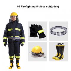 Spezialisierter Feuerwehranzug für die Brandbekämpfung im Freien